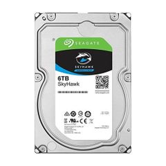  Ổ Cứng Hdd Seagate Skyhawk 6tb 3.5 Inch, 5400rpm, Sata3, 256mb Cache 