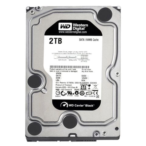 Ổ Cứng Hdd Wd Black 2tb 7200rpm