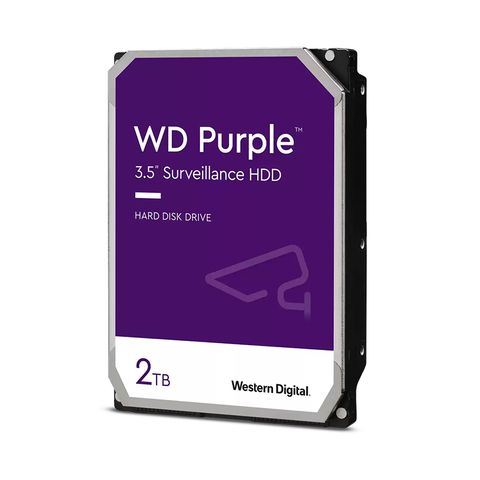 Ổ Cứng Hdd Wd Purple 2tb 3.5 Inch, 5400rpm, Sata, 256mb Cache