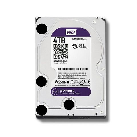 Ổ Cứng HDD WD Purple 4TB 3.5 inch SATA III 256MB Cache 5400RPM