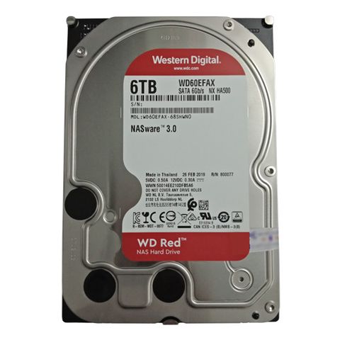 Nas Wd Red 6Tb Wd60Efax