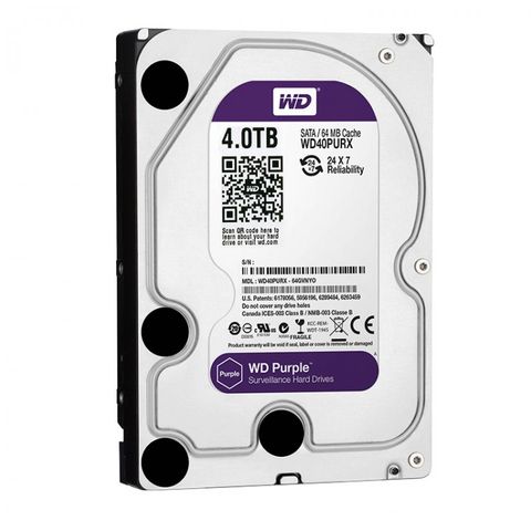 Ổ Cứng Hdd Western 4tb Purple Chính Hãng