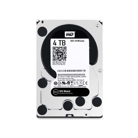 Ổ cứng HDD Western Caviar Black 4TB 3.5 inch 7200RPM, SATA3 6Gb/s, 256MB Cache