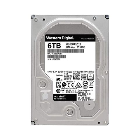 Ổ Cứng Hdd Western Caviar Black 6Tb 3.5 Inch 7200Rpm