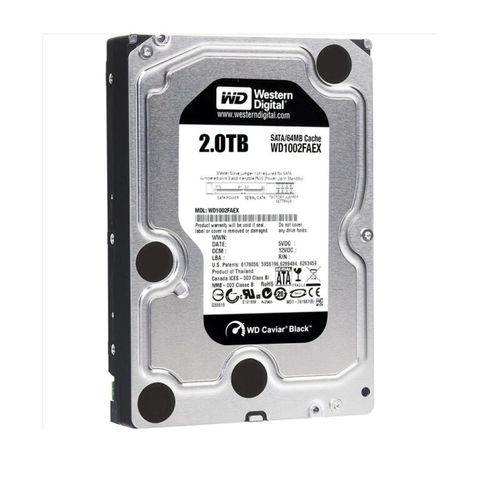 Ổ Cứng Hdd Western Digital Black 2tb 3.5″ Sata 3