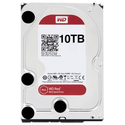 Ổ Cứng Hdd Western Digital Caviar Red 10tb – 24/7 256mb Cache Sata 3