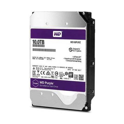 Ổ Cứng Chuyên Dụng Western Tím 10tb - Wd101purz