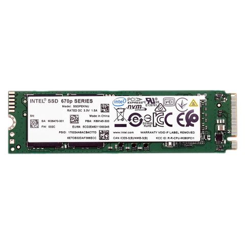Ổ Cứng Intel Ssd 670p Series – Pcie 3.0 X4 Nvme M.2 2tb
