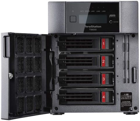 Ổ Cứng Mạng Nas Buffalo 6400Dn 16Tb (2 x 8Tb) Desktop 4-Bays