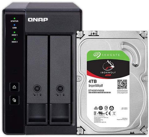 Ổ Cứng Mạng Nas Qnap Tr-002 Das 4Tb 2-Bay