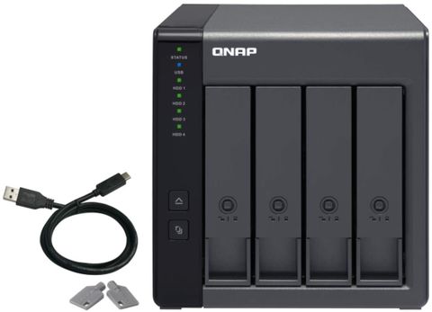 Ổ Cứng Mạng Nas Qnap Tr-004 Das 4-Bay