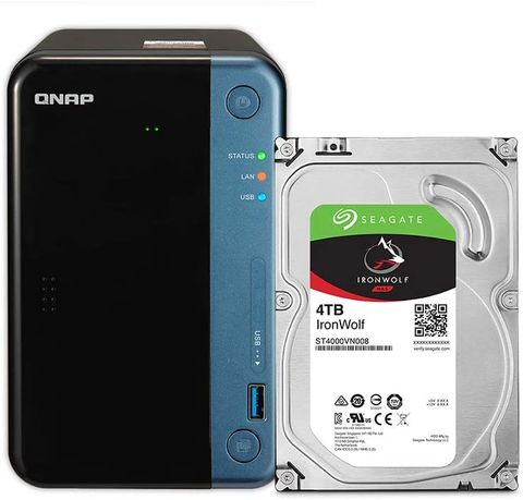 Ổ Cứng Mạng Nas Qnap Ts-X53Be 2-Bay 2Gb Ram