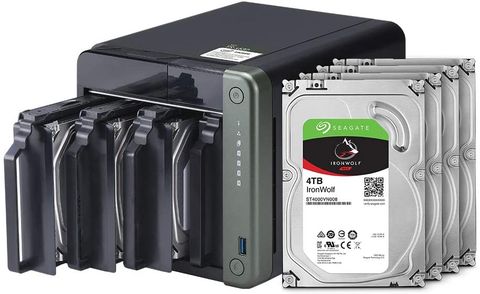 Ổ Cứng Mạng Nas Qnap Ts-X53D 4-Bay 4Gb Ram