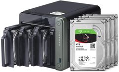  Ổ Cứng Mạng Nas Qnap Ts-X53D 4-Bay 4Gb Ram 