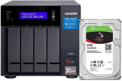 Ổ Cứng Mạng Nas Qnap Tvs-472Xt 4-Bay 24Tb