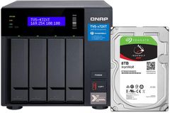 Ổ Cứng Mạng Nas Qnap Tvs-472Xt 4-Bay 24Tb 