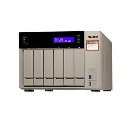 Ổ Cứng Mạng Nas Qnap Tvs-673E 8Gb Ram 6-Bay