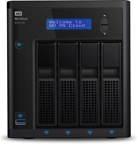 Ổ Cứng Mạng Nas Wd Wdbwze0080Kbk Ex4100 8Tb