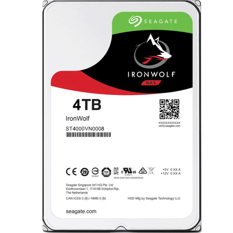 Ổ Cứng Seagate Nas 4tb Ironwolf