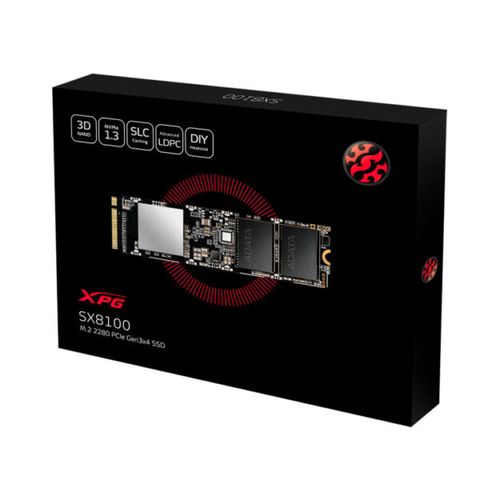 Ổ Cứng Ssd Adata Xpg Sx8100 2tb M.2 2280 Pcie Nvme Gen3 X4 Asx8100np