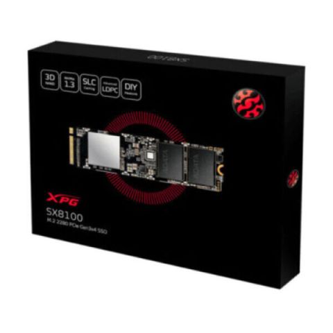 Ổ Cứng Ssd Adata Xpg Sx8100 512gb M.2 2280 Pcie Nvme Gen3 X4 Asx8100np