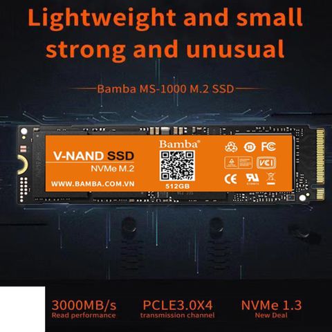 Ổ Cứng Ssd Bamba M2 (nvme) 512gb