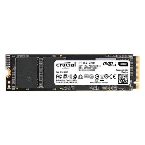 Ổ Cứng Ssd Crucial M.2 Pcie Nvme 1t Gen3x4 Ct1000p1ssd8