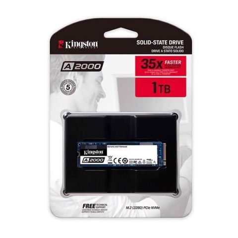 Ổ Cứng Ssd Kingston A2000 1tb M.2 2280 Nvme Pcie (sa2000m8/1000g)