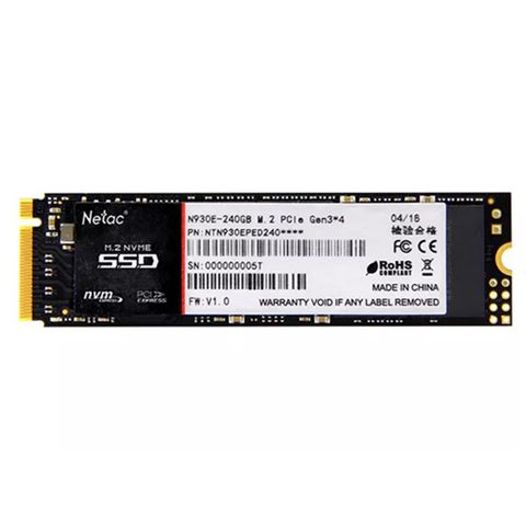 Ổ Cứng Ssd Netac 256gb M2 2280 Nvme