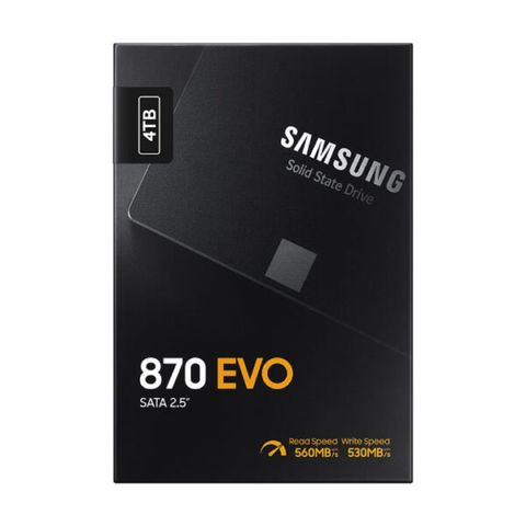 Ổ Cứng Ssd Samsung 870 Evo 4tb 2.5inch Sata 3 Mz-77e4t0bw