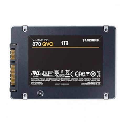 Ổ Cứng Ssd Samsung 870 Qvo 1tb 2.5inch Sata 3 Mz-77q1t0bw