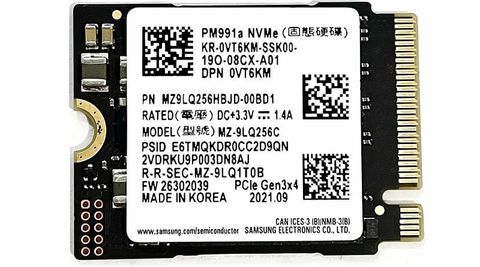 Ổ Cứng Ssd Samsung Pm991a Pcie Gen3 X4 Nvme M.2 2230 512gb