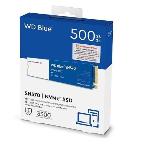 Ổ Cứng Ssd Wd Blue Nvme 500gb Sn570 M.2 2280
