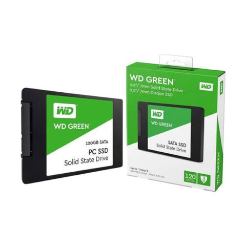 Ổ Cứng Ssd Wd Green 120gb 2.5 Inch Sata 3 Wds120g2g0a