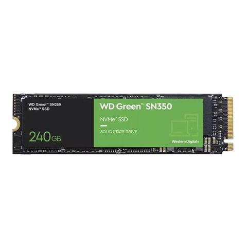 Ổ Cứng Ssd Wd Green Sn350 240gb M2-2280 Nvme Pcie Gen3x4 Wds240g2g0c