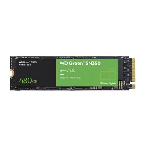 Ổ Cứng Ssd Wd Green Sn350 480gb M2-2280 Nvme Pcie Gen3x4 Wds480g2g0c
