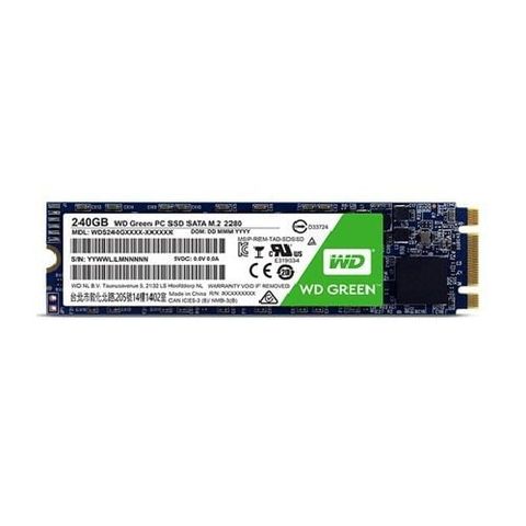 Ổ Cứng Ssd Western Digital Wd Green 240gb M2 2280 Nvme Pcie