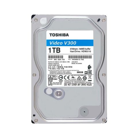 Ổ Cứng Toshiba Av V300 1tb 3.5 Inch 5700rpm Sata 3 64mb