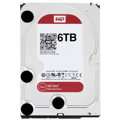 Ổ Cứng Western Digital Caviar Red 6tb – 24/7 256mb Cache Sata 3-nas