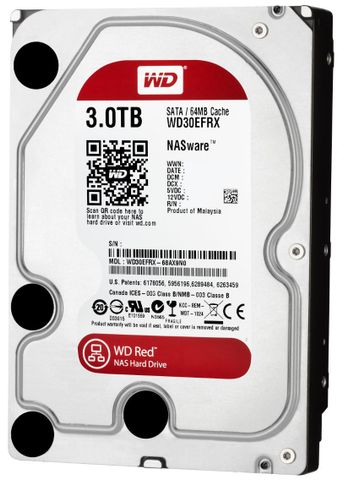 Ổ Cứng Western Digital Red 3tb 64mb Cache