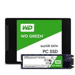  Ổ Ssd Western Green 240gb M2.2280 (đọc: 540mb/s /ghi: 465mb/s) 