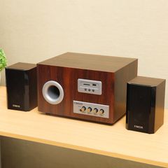 Loa vi tính Bluetooth Enkor S2850 Nâu - 2.1 