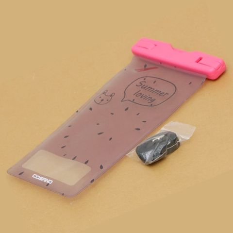 Túi chống nước 5 inch Cosano Hình Chú thỏ Hồng