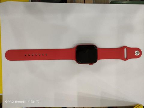 Apple Watch S6 GPS, 44mm PRODUCT(RED) Aluminium Case with PRODUCT(RED) Sport Band - Regular (M00M3VN/A)