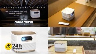Lenovo ra mắt máy chiếu YOGA T500 Play với thiết kế nhỏ gọn, pin khủng 22.500mAh, hỗ trợ bộ giải mã 4K kèm giá bán tốt
