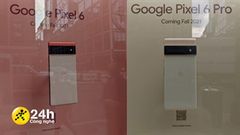  Google chưa ra mắt Pixel 6 và 6 Pro mà đã trưng bày luôn hai flagship tại cửa hàng ở New York, phải nói là nhìn đẹp thật! 