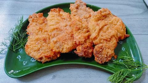 Cách làm thịt heo chiên xù bằng nồi chiên không dầu nhanh chóng, thơm ngon
