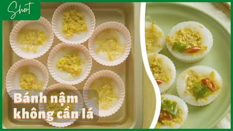 Cách làm bánh nậm không cần lá chuối cực thơm ngon, cực đơn giản tại nhà