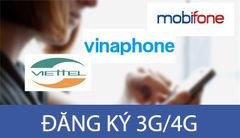  Tổng hợp gói 3G, 4G Viettel, Vinaphone, Mobifone rẻ, nhiều data 