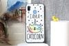 Ốp lưng Galaxy A30 dẻo Solid Printing MEEKER TKS102 Caticorn Trắng